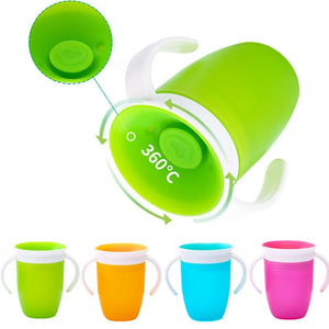 360 Degrees Rotate Infant Learning Drinking Cup