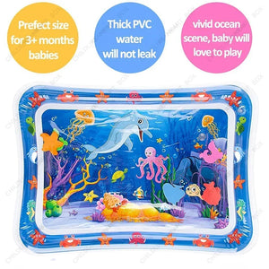 Baby Water Play Mat Inflatable Tummy Time